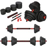 springos NASTAVLJIVA PALICA Dumbbells 40kg PALICE 2x20kg SET, (21734787) | Shoptok.si