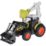 Daljinski upravljani traktor, bager-utovarivač, buldožer s m upravljačem RC0718 | shoptok.hr