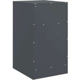 vidaXL Nočna omarica antracit 34,5x39x62 cm jeklo | Shoptok.si