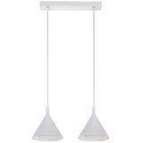 Brilagi Luster na sajli CONE DOUBLE 2xGX53/15W/230V bela | Eponuda.com