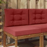  Zunanja blazina za kavč 2 pcs vinsko rdeča Poliester, (5000202292) | Shoptok.si