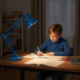  Stona lampa AURIQ 1xE27/60W/230V plava | Eponuda.com