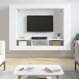 vidaXL TV omarica bela 152x22x113 cm inženirski les Cene