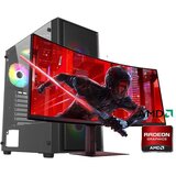  Gaming računar Ryzen 5 7600X, 16GB, 1TB, RTX 5050 8GB i Monitor Xiaomi curved G34WQI 2026 | Eponuda.ba