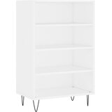  Visoka komoda bijela 57 x 35 x 90 cm od konstruiranog drva | shoptok.hr
