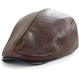  Muška beretka AL-26000 - Tamno smeđa KP26000 | shoptok.hr