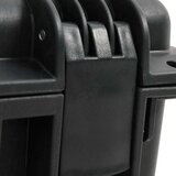 vidaXL Prenosni letalski kovček črn 50,5x37x14,5 cm PP | Shoptok.si