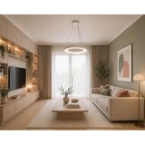  LED luster na sajli DRAX LED/32W/230V 4000K prečnik 38 cm beli | Eponuda.com