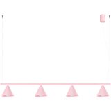 Sollux Lighting Lestenec NOX 4L rožnata, (5000352311) | Shoptok.si