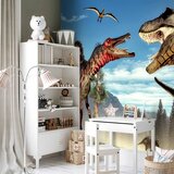  Foto tapeta - Fighting Dinosaurs 150x105 Premium | shoptok.hr