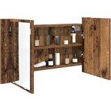  Kupaonski ormar s ogledalom Zidne Staro drvo 80 x 12 x 45 cm | shoptok.hr
