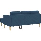  Set sofe s jastukom 2 pcs Plava Poliester | shoptok.hr