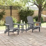  Vrtna stolica 2 pcs Svijetlo siva 82 x 74 x 92 cm Polietilen | shoptok.hr