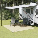 vidaXL Podloga za kampiranje krem 3x3 m | Shoptok.si