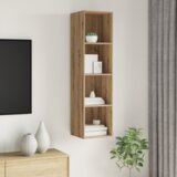 vidaXL TV omarica artisan hrast 37 x 37 x 142.5 cm Konstruiran les | Shoptok.si