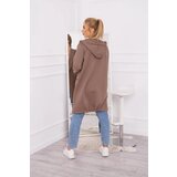 Kesi Insulated raincoat with mocha hood | shoptok.hr