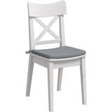  Jastučići za sjedenje 4 pcs Svijetlo siva 40 x 40 x 3 cm | shoptok.hr