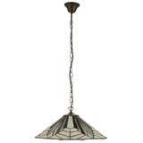 Endon 111922 - Luster na lancu Tiffany ASTORIA 3xE27/10W/230V prečnik 48 cm | Eponuda.com