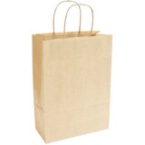  VREĆICE UKRASNE NATRON 22X31X10CM PLETENE RUČKE PK50 DUGA SMEĐE | Eponuda.ba