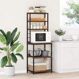 vidaXL Kuhinjska polica Staro drvo 60 x 40 x 168 cm Konstruirano drvo | shoptok.hr