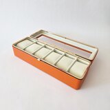  Kutija za satove Elegant, narandžasta | Eponuda.com