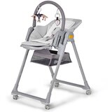 Kinderkraft LASTREE hranilica 2u1, siva | shoptok.hr