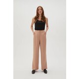 Marisse Women's Trousers L-Sp-4607 L.Brown Cene