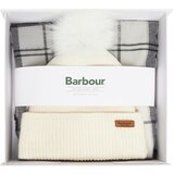 Barbour Set šal + kapa Dover LGS0054GY31 Écru Cene