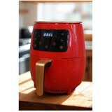 QUANTEK Q1301RD air fryer sa tajmerom lcd 6L 1600W crvena | ePonuda.com