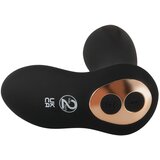 XouXou nosivi električni vibrator G- i P-točke (crni) | shoptok.hr