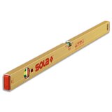 Sola aluminijumska libela 2 bočice 750g 120cm zlatna AZ 120