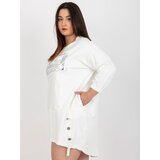 RELEVANCE Tunic-RV-TU-7505.15-ecru | Shoptok.si