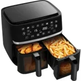 A60 Friteza na vrući zrak , 1700W, zapremina 10 litara, Crna