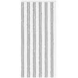  Zavjesa protiv insekata Chenille Siva i bijela 100 x 220 cm | shoptok.hr