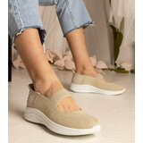 Gemre Beige women's sneakers on embossed sole Muratti | shoptok.hr
