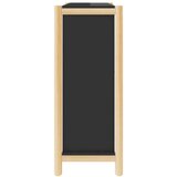 Ormarić za cipele crni 57 5x33x80 cm od konstruiranog drva | shoptok.hr