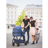 Fillikid torba/ruksak za pelene Rolltop Berlin, crna melange | shoptok.hr
