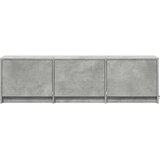 TV omarica z LED Betonsko siva 140 x 34 x 40 cm Konstruiran les, (5000202738) | Shoptok.si