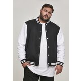 Urban Classics 2-tone College Sweatjacket blk/wht | ePonuda.com