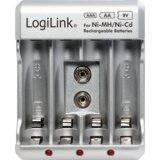 Logilink Punjač baterija za Ni-MH/Ni-Cd AA/AAA/9V | Eponuda.com