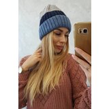Kesi Cap with fleece Bojana K265 navy blue+turquoise+dark grey | Shoptok.si