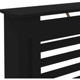  Pokrov za radijator crni 172 x 19 x 81 cm mdf | shoptok.hr