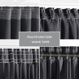 Restilo Temno siva zatemnitvena izolacijska zavesa 140x270 cm Pleat – | Shoptok.si