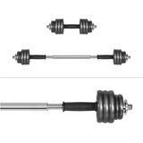 Rebel Active RBA-2327-15 – Set podesivih bučica 15 kg sa spojnom šipkom i transportnim koferom | shoptok.hr