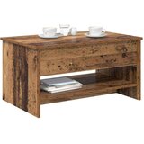 vidaXL Stolić za kavu Staro drvo 80 x 50.5 x 41.5 cm Konstruirano drvo | shoptok.hr