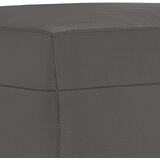  Klupa siva 70 x 35 x 41 cm od umjetne kože | shoptok.hr