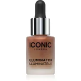ICONIC London Illuminator tekući highlighter s kapaljkom nijansa Glow 13.5 ml