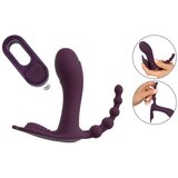 Beau Coeur Trojni vibrator za v hlačke ARIVA RC (R5405807) | Shoptok.si