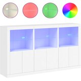  Komoda s LED svjetlima bijela 181,5x37x100 cm | Eponuda.ba