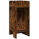  Pomoćni stolić s policom boja dimljenog hrasta 25,5x27x60 cm | shoptok.hr